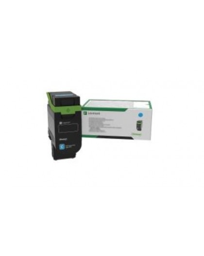 Картридж тонера Lexmark 75M2HC0 1 шт. Совместимый голубой
