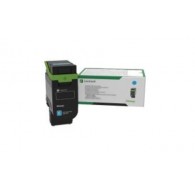 Картридж тонера Lexmark 75M2HC0 1 шт. Совместимый голубой