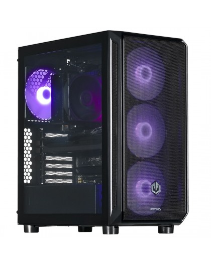 Actina 5901443414742 PC AMD Ryzen™ 5 7600X3D 32 GB DDR5-SDRAM 2 TB SSD AMD Radeon RX 9070 Midi Tower Black