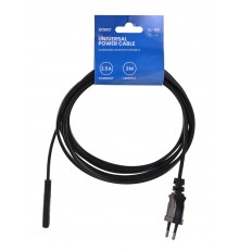 SAVIO Power cable 2pin (M) 3m CL-105 Black