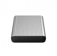 HYPER 245W GaN Desktop Charger Laptop, Smartphone, Tablet Black, Silver AC, Battery Fast charging Indoor