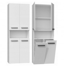 Topeshop NEL 2K DK BIEL bathroom storage cabinet White