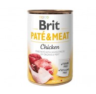 BRIT Paté & Meat with Chicken - wet dog food - 400g