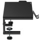 Ergo Office laptop / monitor stand, max. load 20kg, for diag. 13-32", black, ER-303 B