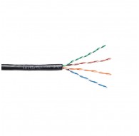 EmiterNet Outdoor PVC+PE UTP (U/UTP) Cat 5e Cable, 4x2x0.5 PE Wire
