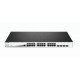 D-Link 28-Port Gigabit PoE+ Smart Managed Switch including 4 x 100/1000Mbps Combo Ports