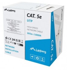 Lanberg LCU5-15CC-0305-S networking cable Grey 305 m Cat.5/Cat.5e U/UTP (UTP)