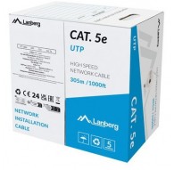 Lanberg LCU5-15CC-0305-S networking cable Grey 305 m Cat.5/Cat.5e U/UTP (UTP)