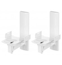 B-Tech VENTRY - Side Clamping Loudspeaker Wall Mounts with Tilt & Swivel (Pair)