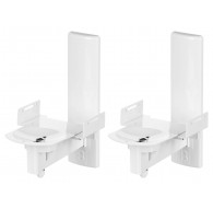 B-Tech VENTRY - Side Clamping Loudspeaker Wall Mounts with Tilt & Swivel (Pair)