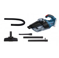 Bosch GAS 18V-1 Professional käsivacuum Must, Sinine, Punane, Poolläbipaistev Ilma kotiota