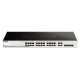 D-LINK DGS-1210-28, Gigabit Smart Switch with 24 10/100/1000Base-T ports and 4 Gigabit MiniGBIC (SFP) ports, 802.3x Flow Control