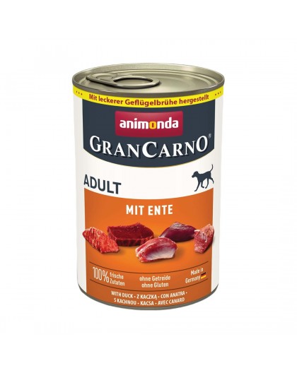 ANIMONDA GranCarno Adult with Duck - wet dog food - 400g