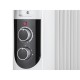 Teesa TSA8036 Electric Oil Heater White 2000 W