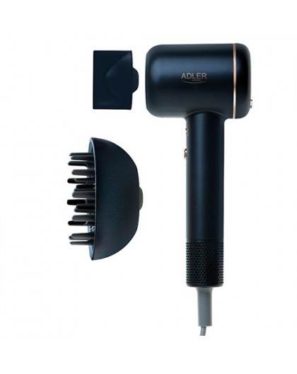 Adler AD 2270B hair dryer 1600 W Blue, Navy