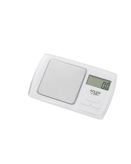 Adler AD 3161 kitchen scale White Rectangle Electronic personal scale