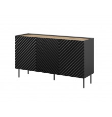 3D2SZ ONDA chest of drawers 150x45x85 black