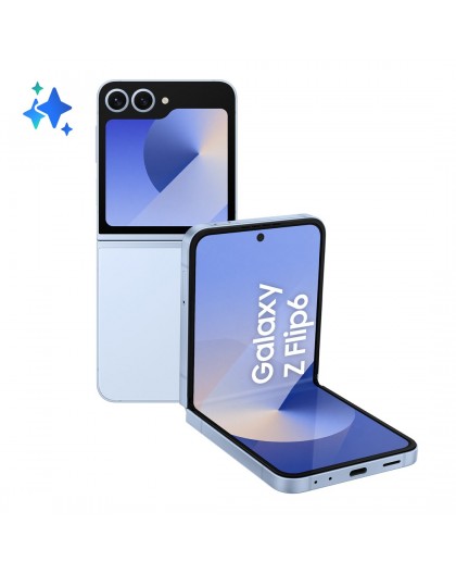 Samsung Galaxy Z Flip6 17 cm (6.7") Dual SIM Android 14 5G USB Type-C 12 GB 256 GB 4000 mAh Blue