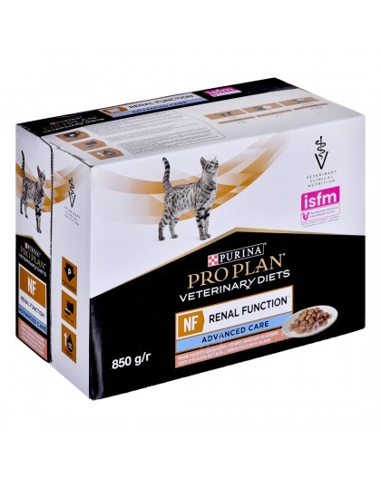 PURINA NF Renal Function Feline Salmon - wet cat food - 10x85g