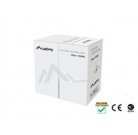 LANBERG CABLE UTP CAT.5E 305M WIRE CU GREEN FLUKE