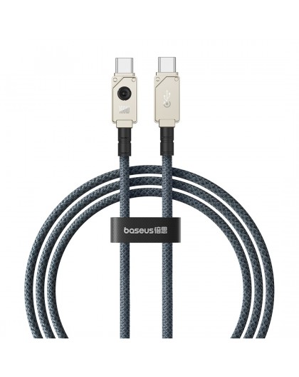 Baseus Unbreakable USB C to USB C cable 1 m 100 W White