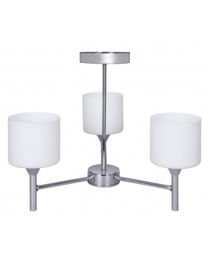 Activejet Classic chandelier pendant ceiling lamp MIRA chrome triple 3xE27 for living room