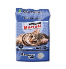 SUPER BENEK COMPACT Cat litter Bentonite grit Sea breeze 25 l