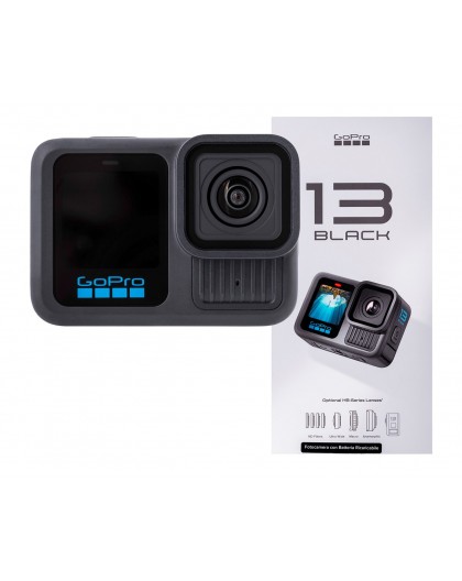 GoPro HERO13 BLACK action sports camera 27.6 MP 5.3K Ultra HD CMOS 25.4 / 1.9 mm (1 / 1.9") Wi-Fi 121 g