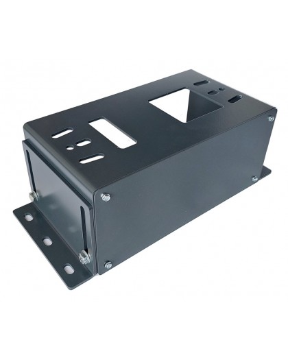 Mounting base 15.5-24cm ZINC RAL7016 for NICE, FAAC, GENIUS, BENINCA, KEY, CAME, ROGER drives