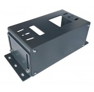 Mounting base 15.5-24cm ZINC RAL7016 for NICE, FAAC, GENIUS, BENINCA, KEY, CAME, ROGER drives