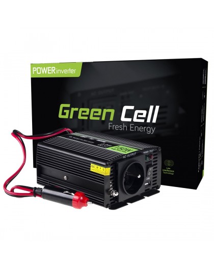 Green Cell INV06 power adapter/inverter Auto 150 W Black