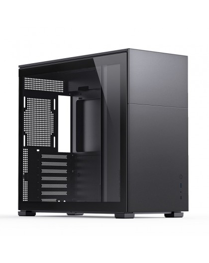 Jonsbo D41 ATX Case, Tempered Glass - black