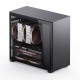 Jonsbo D41 ATX Case, Tempered Glass - black
