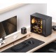 Jonsbo D41 ATX Case, Tempered Glass - black