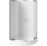 Semicircular shower enclosure 90x90 cm - height 170 cm