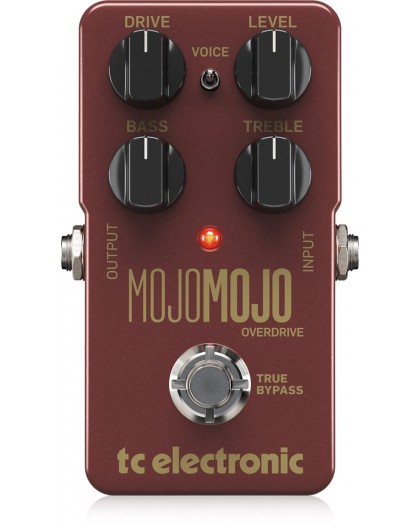 TC Electronic MOJOMOJOOVERDRIVE effects pedal Volume pedal Black, Brown, Grey