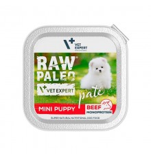 RAW PALEO Pate Mini Puppy Beef - wet food for puppies - 150 g