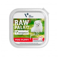 RAW PALEO Pate Mini Puppy Beef - wet food for puppies - 150 g