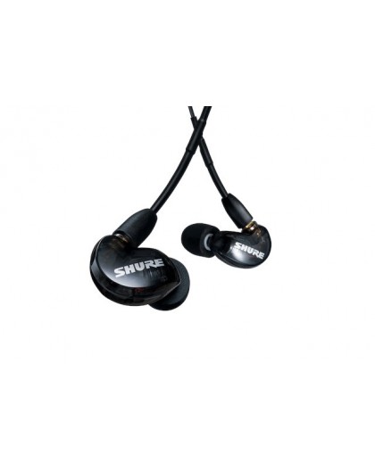 Shure AONIC 215 - in-ear headphones with single transducer and 3.5mm cable (black)