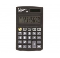 Vector DK-055 Pocket Calculator, Black