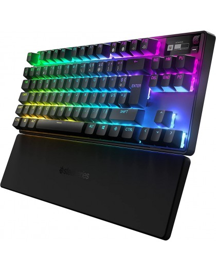 Steelseries Apex Pro TKL keyboard Gaming USB + RF Wireless + Bluetooth QWERTZ German Black