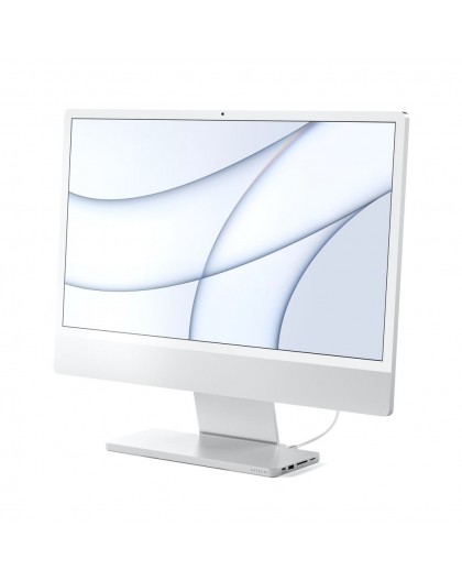 Satechi ST-UCISDS laptop dock/port replicator Wired USB 3.2 Gen 2 (3.1 Gen 2) Type-C Silver