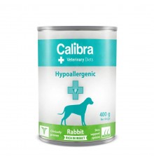 CALIBRA VD Dog Hypoallergenic Rabit&Insect - wet dog food - 400g