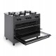Ravanson KWGE-K90 black gas/electric cooker