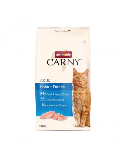 ANIMONDA Carny Adult Chicken with trout - dry cat food - 1,75kg