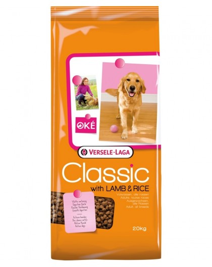 VERSELE-LAGA Classic Lamb & Rice - dry dog food - 20 kg