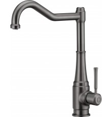 Kitchen faucet with rectangular spout