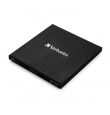 Verbatim External Slimline optical disc drive Blu-Ray RW Black