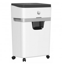 HP ONESHRED 18CC shredder, cut-offs, P-4, 18 cards, 25l, light grey