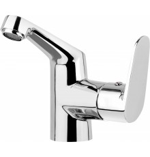 Sink faucet with side lever